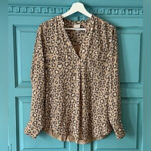 Women’s A New Day Animal Print Shirt